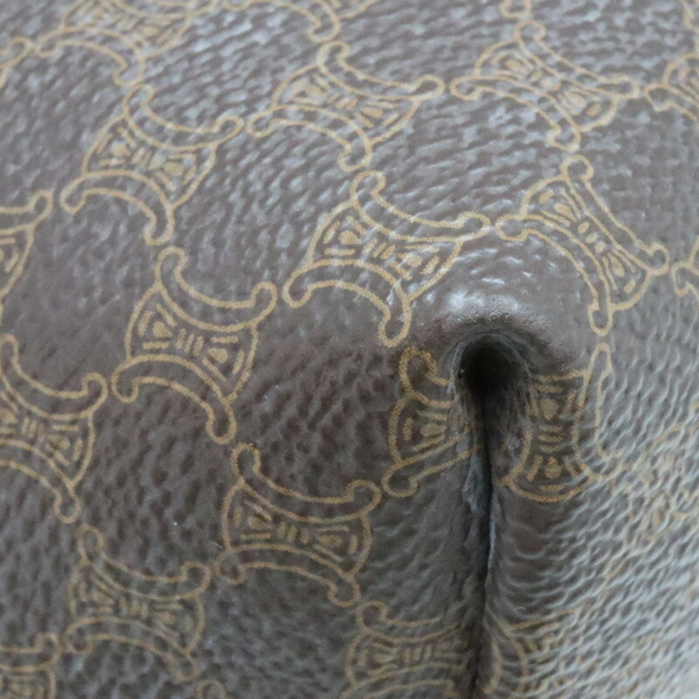 Celine Pouch Macadam Pattern Brown - image 6